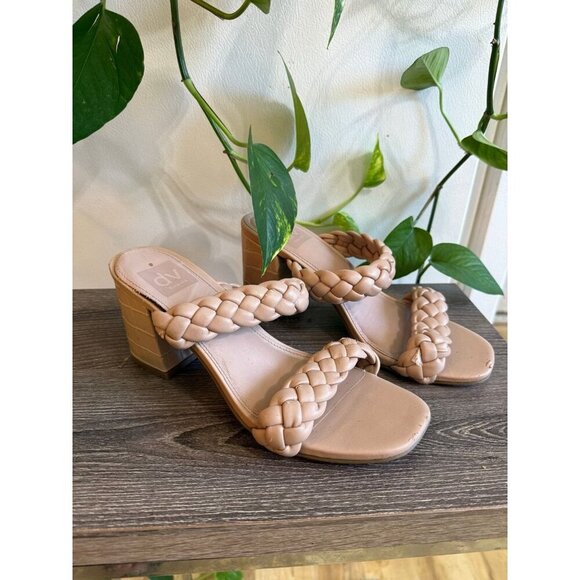 Dolce Vita women’s size 7.5 nude sandal heels - Picture 1 of 12